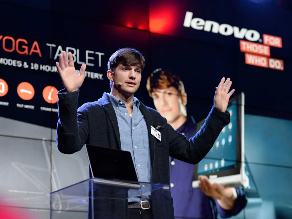 Ashton Kutcher – Tech Investor and Humanitarian