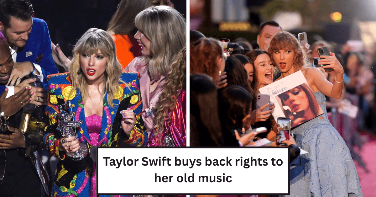 Taylor Swift buys back rights to her old music