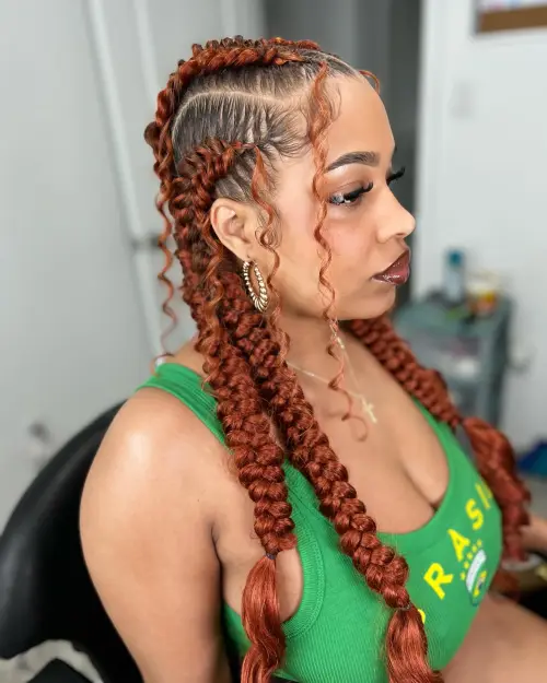 Cornrow Bobs