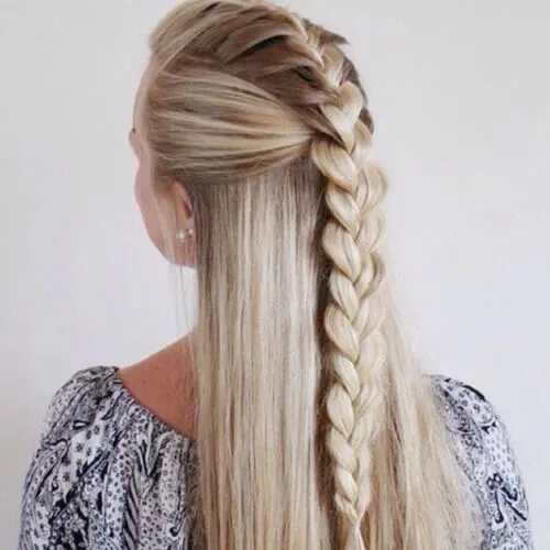 French Braid Pigtails