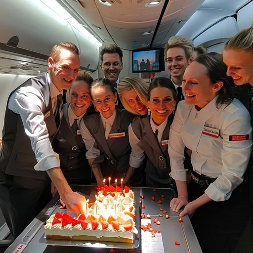 The Airline Staff Who Threw a Birthday Party at the Gate