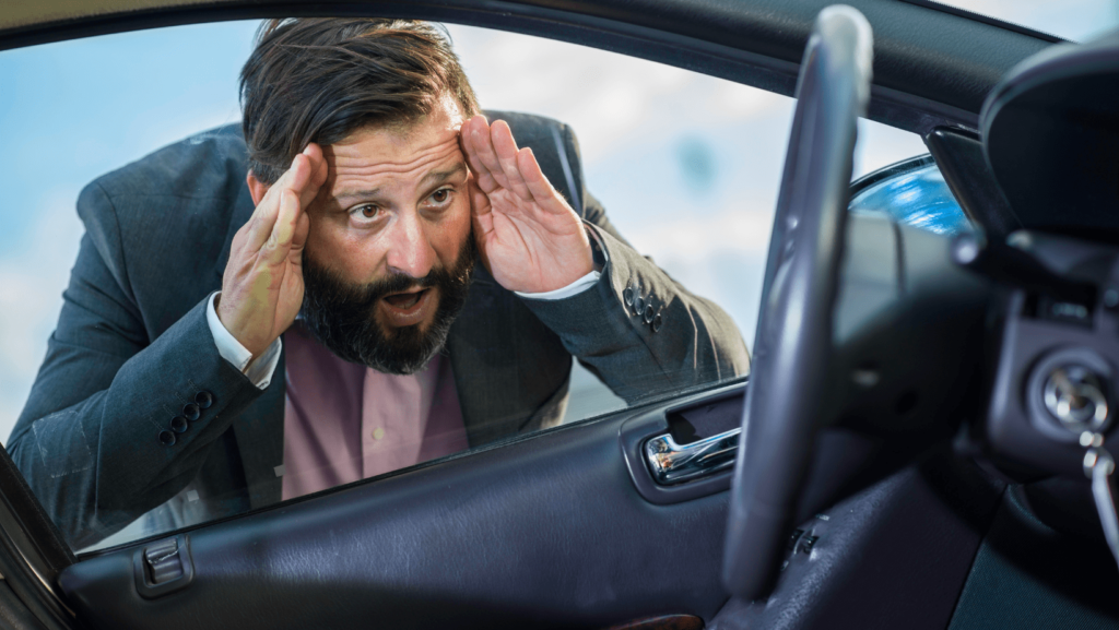 The Man Who Locked His Keys in the Car... While It Was Running