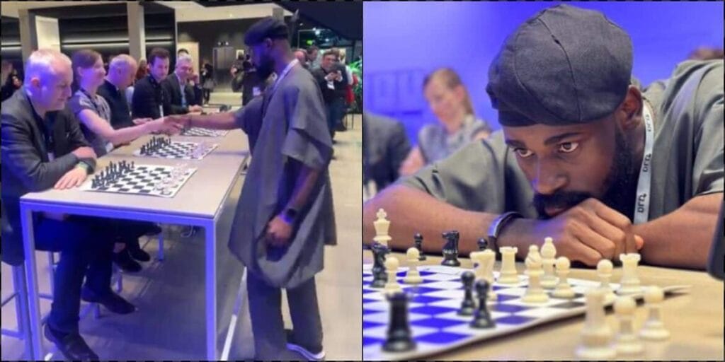 The Man Who Played Chess with 10 Strangers at Once