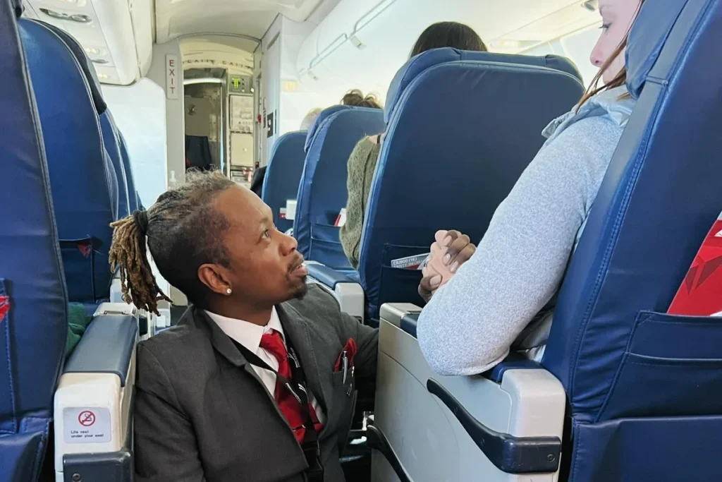 The Stranger Who Helped a Nervous Flyer Conquer Her Fear
