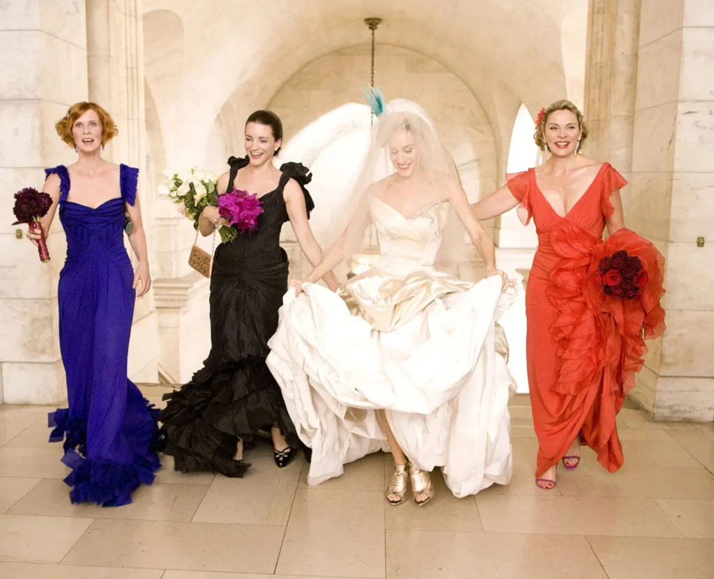 The Wedding Party Dressed as Movie Characters