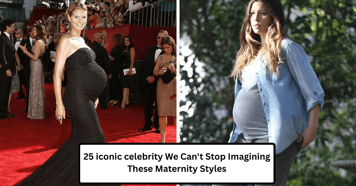 25 iconic celebrity We Can’t Stop Imagining These Maternity Styles