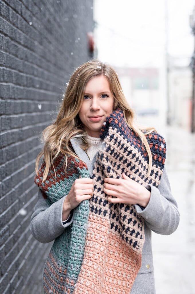 Chunky Scarves That Make a Statement