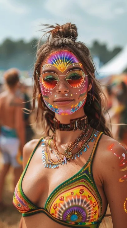 Festival Fun Colorful and Creative Expression