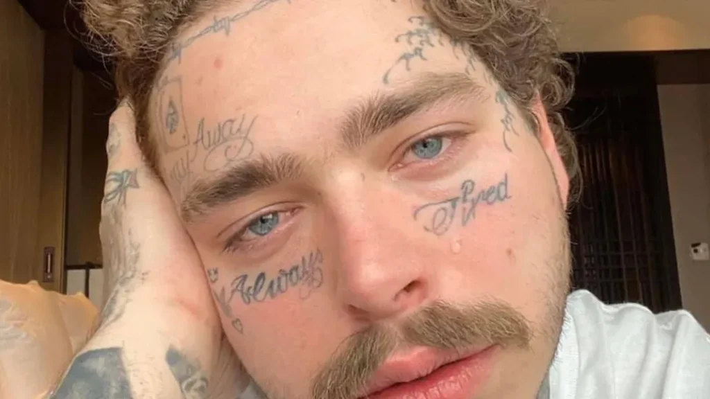 Post Malone's 'Always Tired' Tattoo