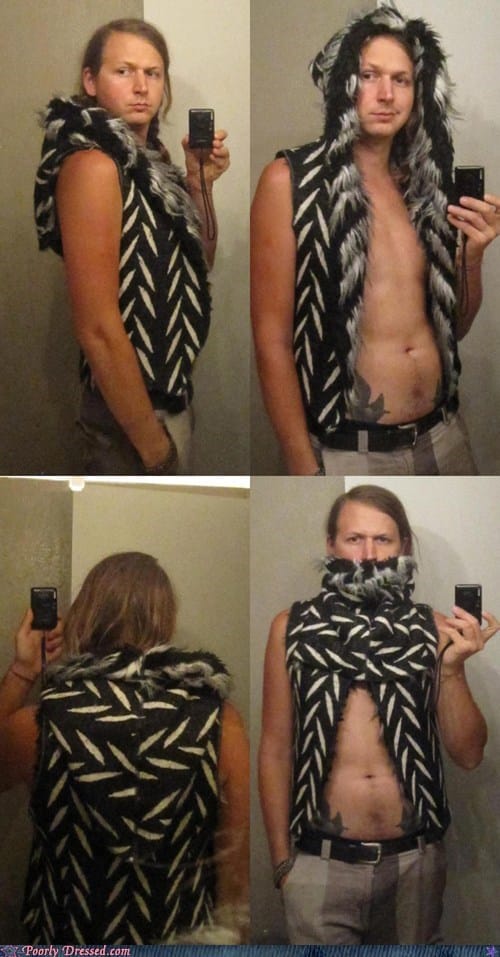 The Backward Shirt Reveal