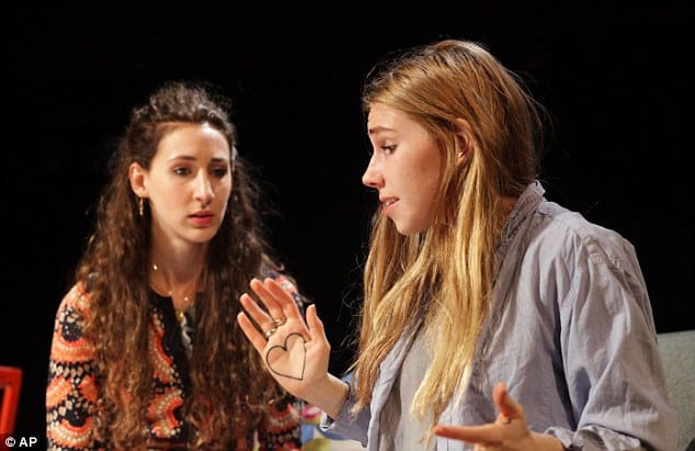 Zosia Mamet's Heart Tattoo