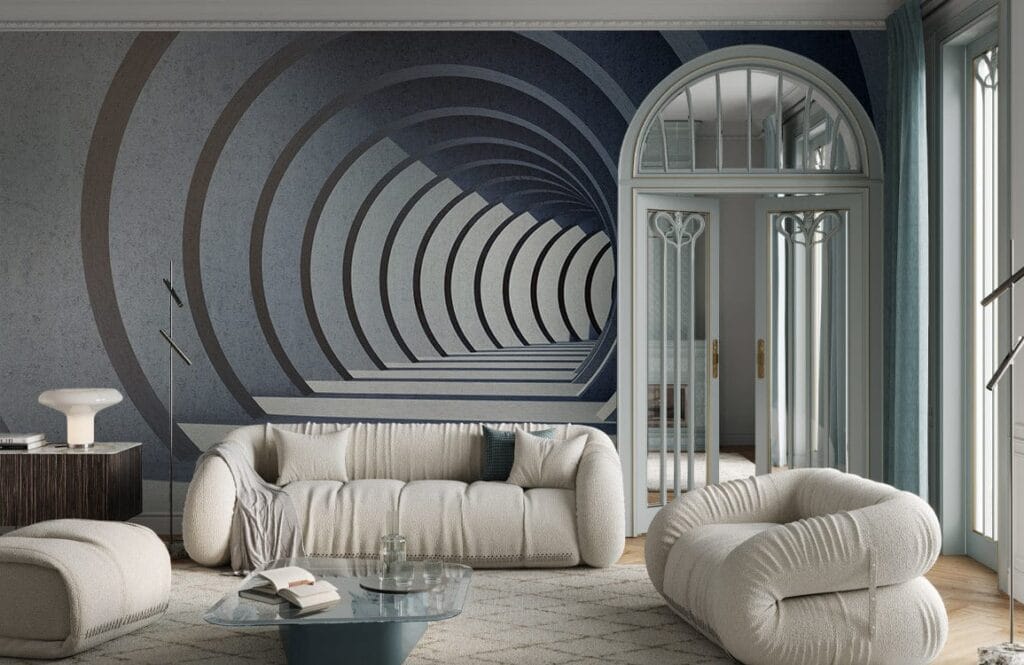 Architectural Illusion Wallpaper