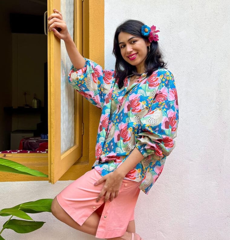Avoid Large Floral Patterns