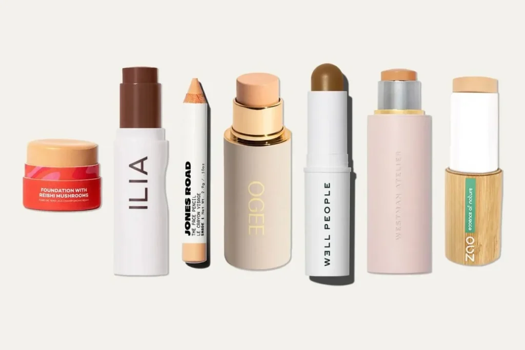Foundation Sticks Portable and Oil-Control Friendly