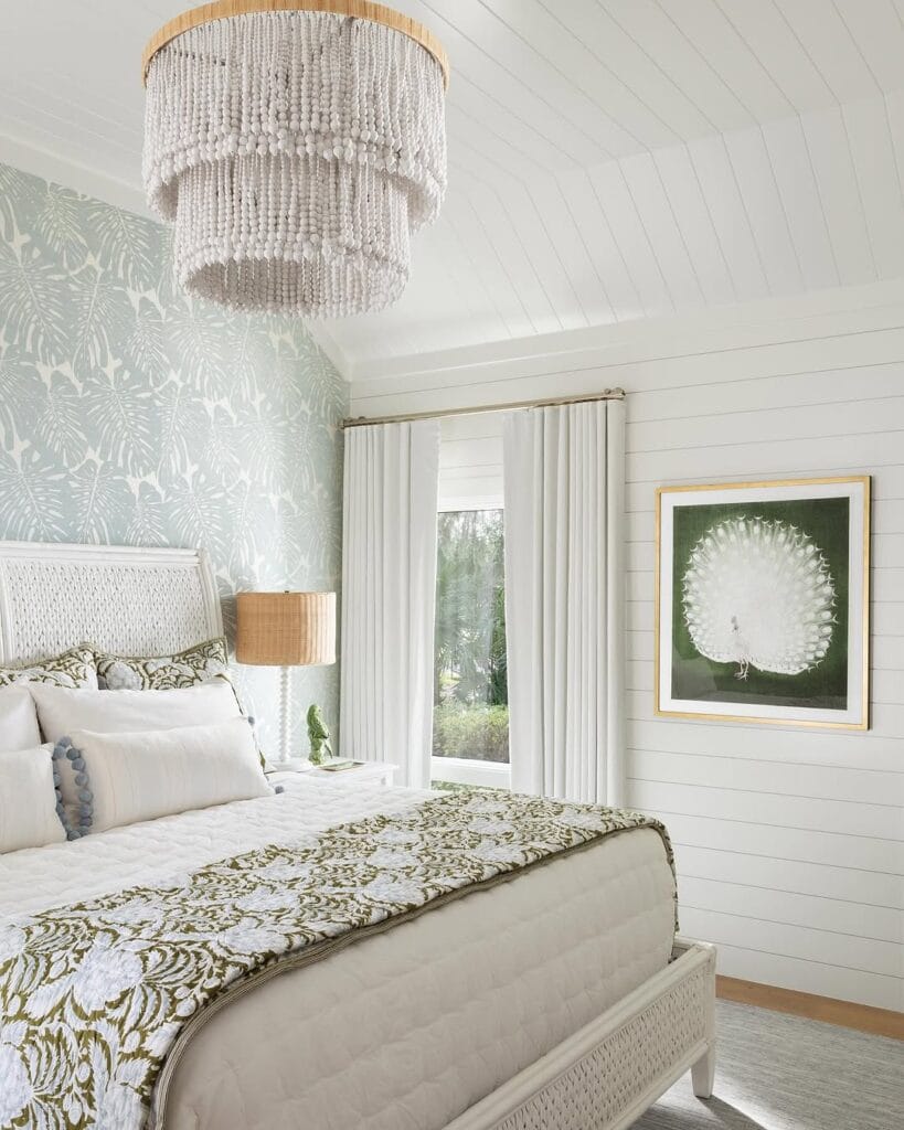 Refresh Your Space with Coastal-Inspired Botanical Wallpaper