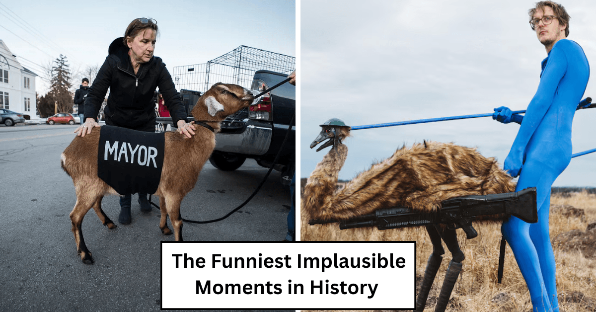 The Funniest Implausible Moments in History
