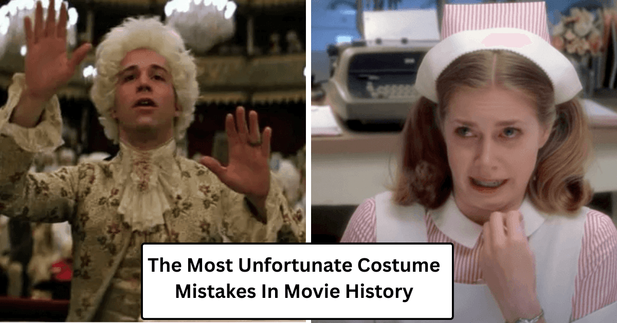 The Most Unfortunate Costume Mistakes In Movie History