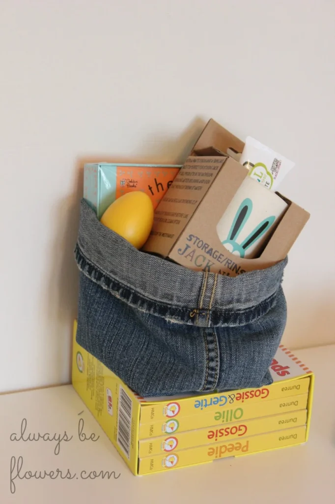 Denim Storage Baskets