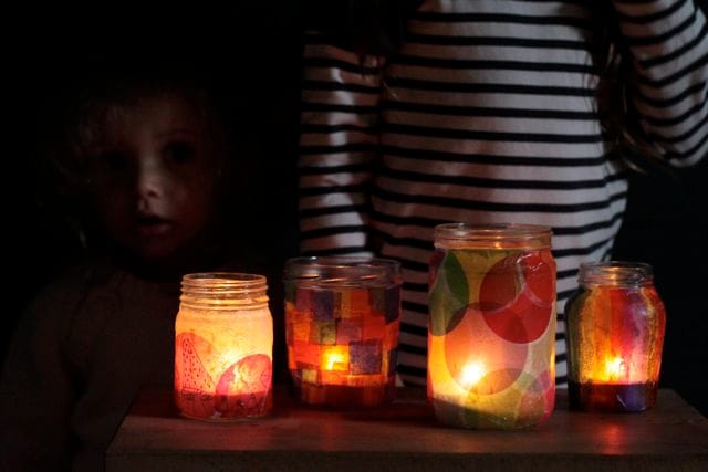 Glass Jar Lanterns