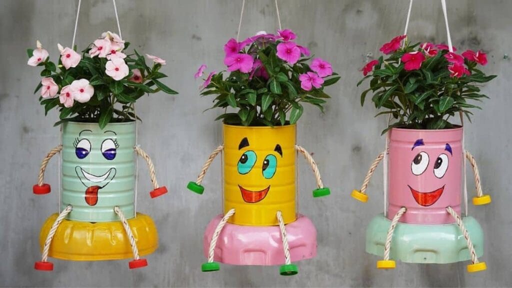 Tin Can Planters