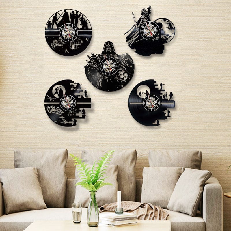 Vinyl Record Wall Clocks