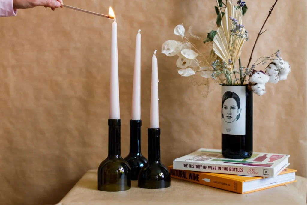Wine Bottle Vases