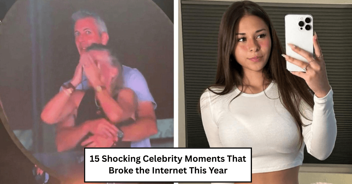 15 Shocking Celebrity Moments That Broke the Internet This Year