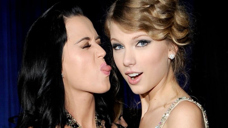 “Two pop stars feuding publicly on stage in 2025”