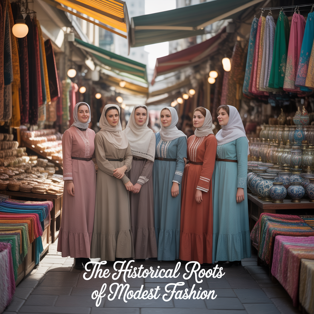 Historical modest fashion styles across cultures and religions.