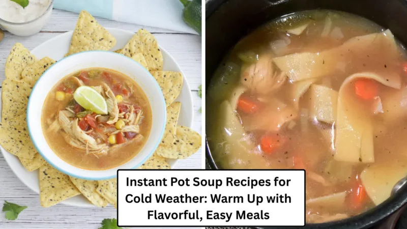 Instant Pot Soup Recipes for Cold Weather: Warm Up with Flavorful, Easy Meals