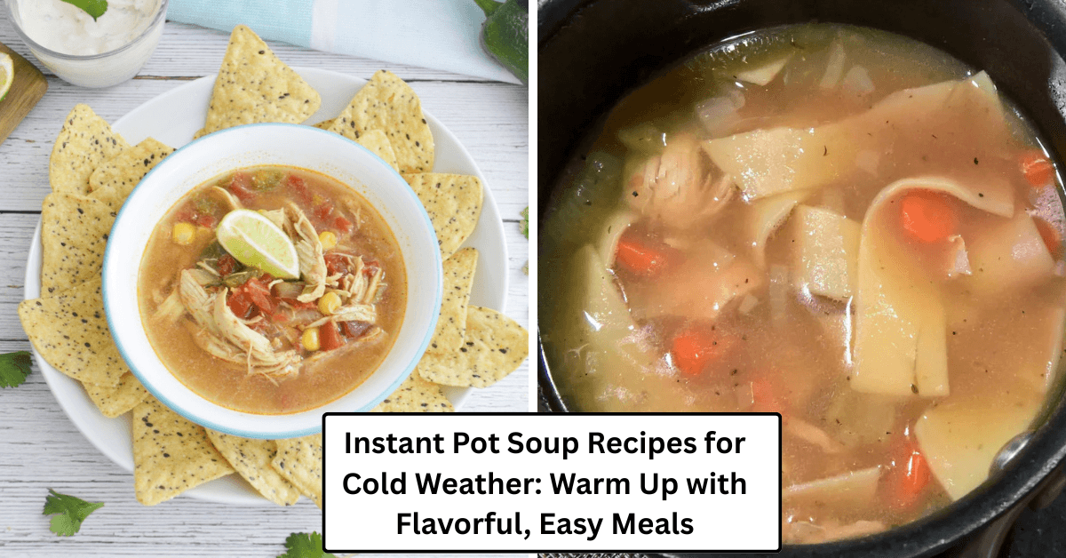Instant Pot Soup Recipes for Cold Weather: Warm Up with Flavorful, Easy Meals