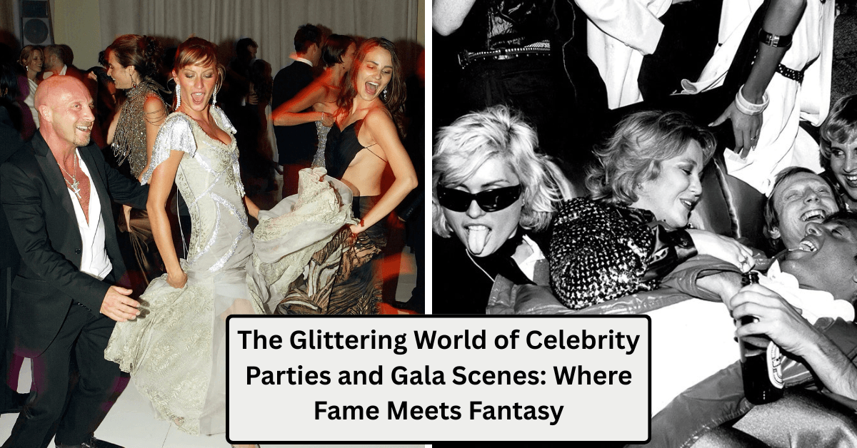 The Glittering World of Celebrity Parties and Gala Scenes: Where Fame Meets Fantasy