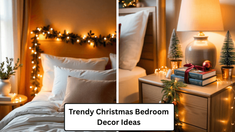 Trendy Christmas Bedroom Decor Ideas