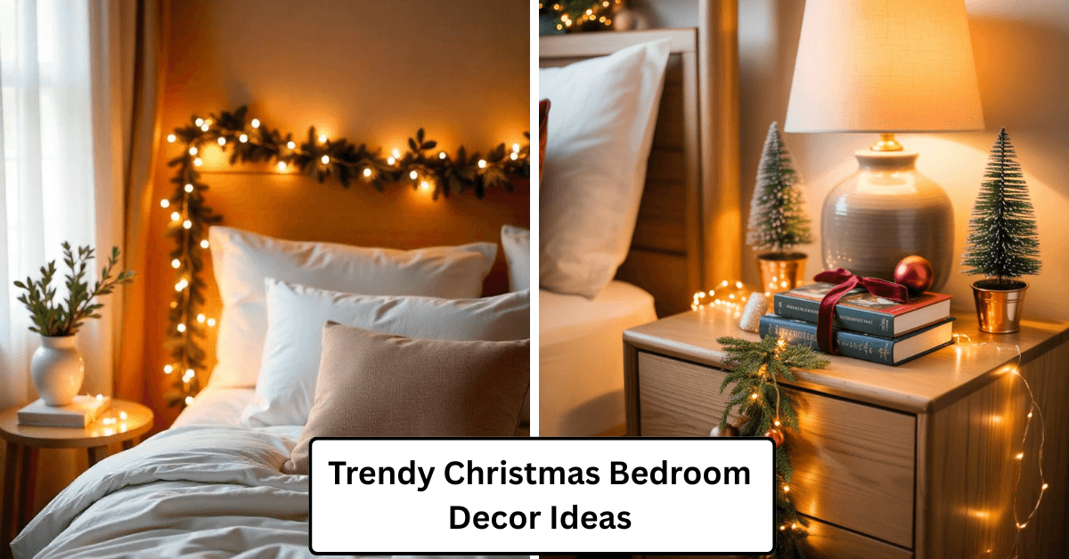 Trendy Christmas Bedroom Decor Ideas