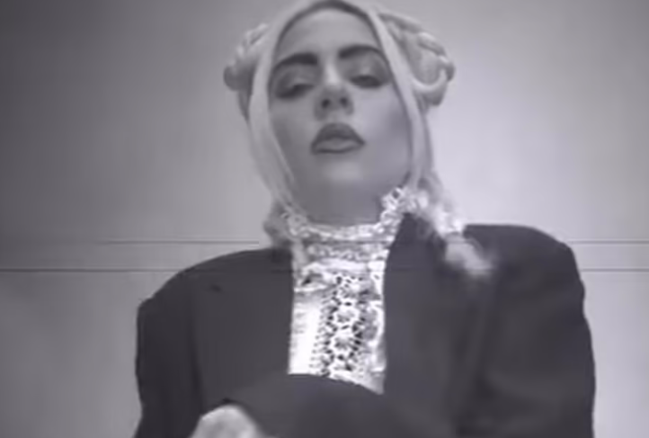 “Jenna Ortega as Wednesday Addams dancing to Lady Gaga’s ‘Bloody Mary’ trend on TikTok.”
