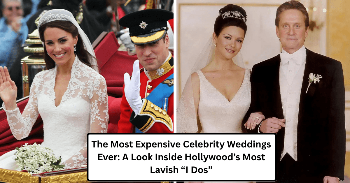 The Most Expensive Celebrity Weddings Ever: A Look Inside Hollywood’s Most Lavish “I Dos”