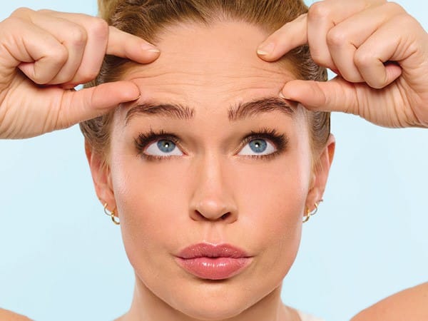 “Eye exercise to reduce puffiness and wrinkles around eyes.”