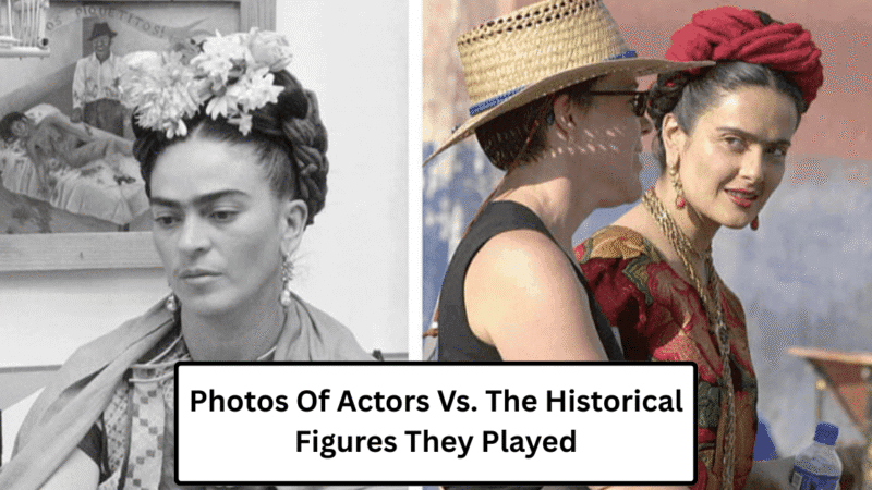 Photos Of Actors Vs. The Historical Figures They Played