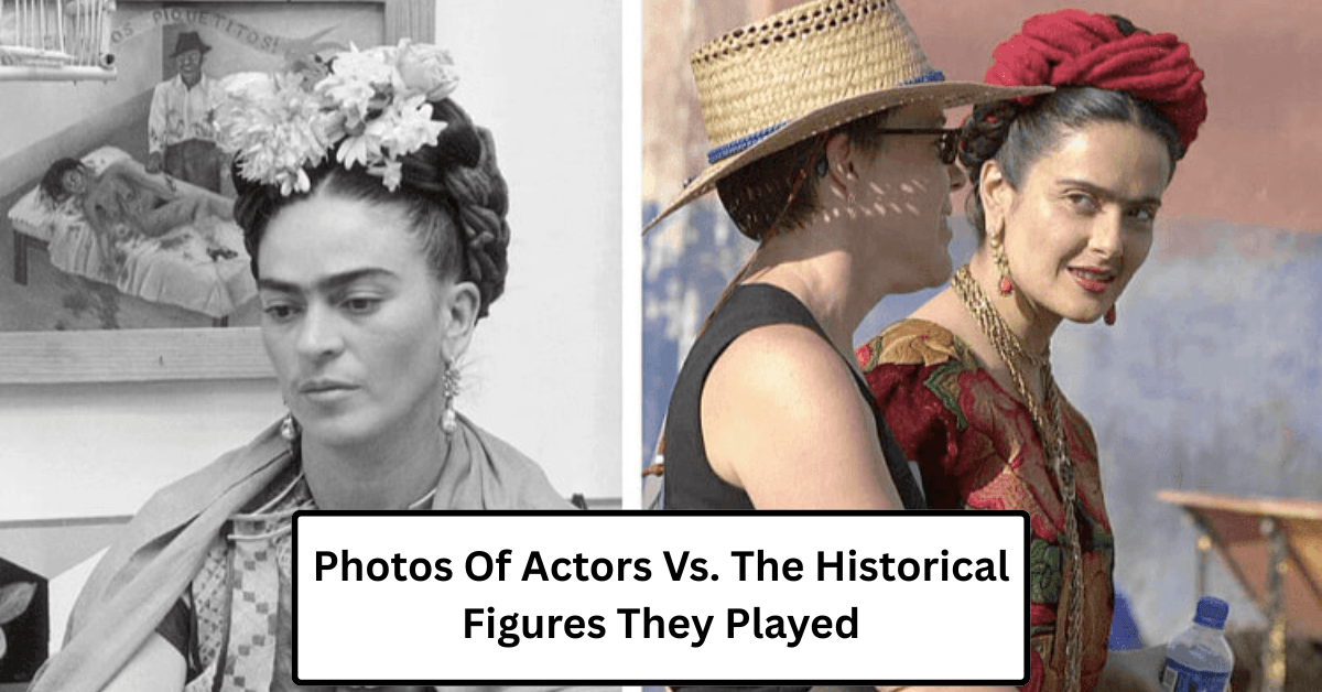 Photos Of Actors Vs. The Historical Figures They Played