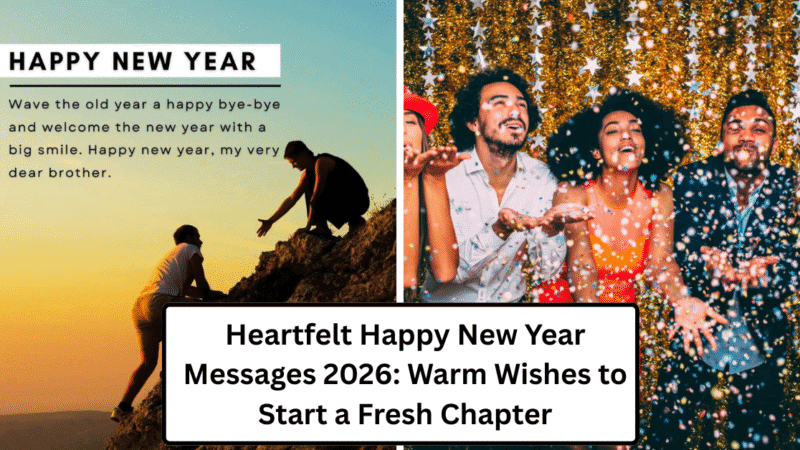 Heartfelt Happy New Year Messages 2026: Warm Wishes to Start a Fresh Chapter