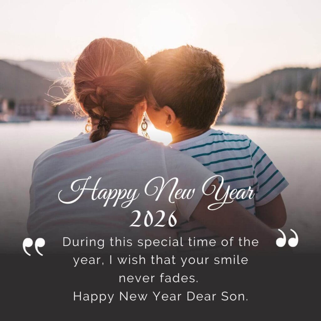 “Happy family celebrating New Year 2026 together at home with sparklers”