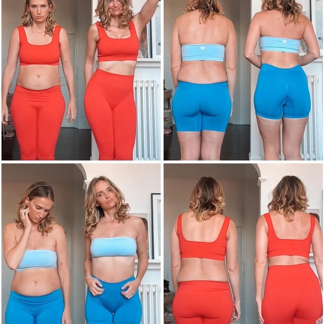 “Danae Mercer shares intimate postpartum photos, emphasizing emotional healing and body kindness during early motherhood.”