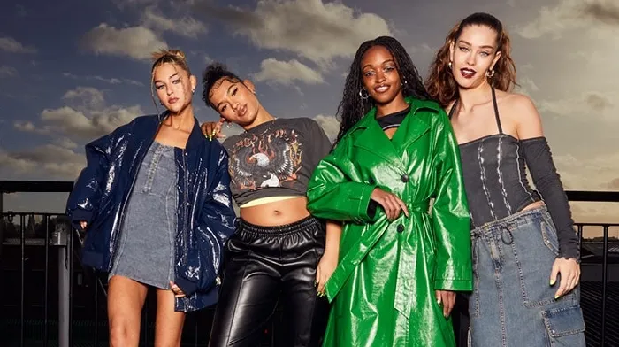“ASOS online fashion platform offering diverse trendy clothing for young adults.”