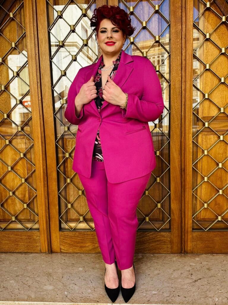 Bold tailoring — suit up