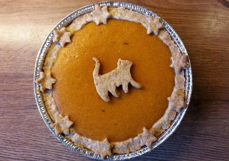Halloween Pumpkin Pie