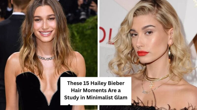 These 15 Hailey Bieber Hair Moments Are a Study in Minimalist Glam