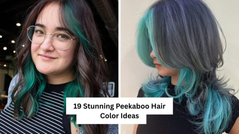 19 Stunning Peekaboo Hair Color Ideas