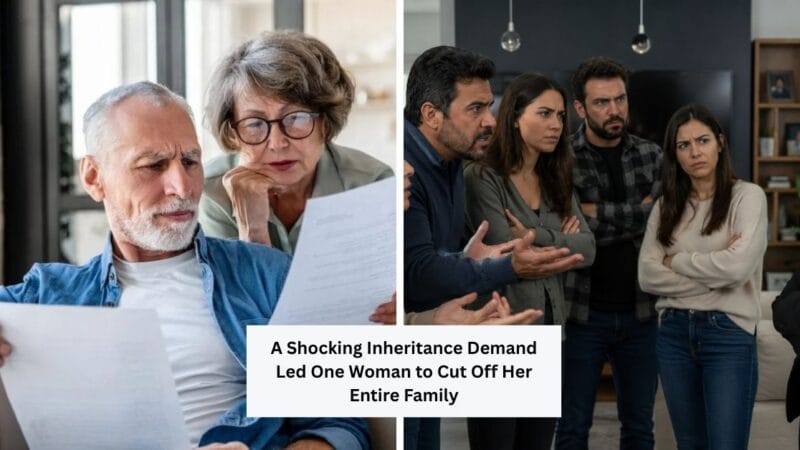 A Shocking Inheritance Demand Led One Woman to Cut Off Her Entire Family