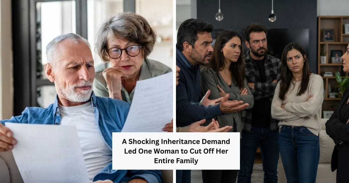 A Shocking Inheritance Demand Led One Woman to Cut Off Her Entire Family
