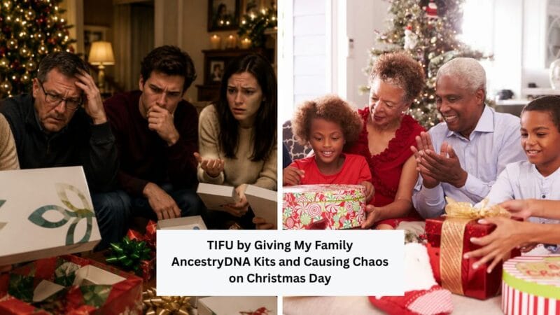 TIFU by Giving My Family AncestryDNA Kits and Causing Chaos on Christmas Day